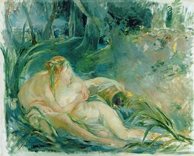 Jupiter and Callisto, After a Painting by Boucher by Berthe Morisot